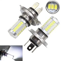 H4 LED pirn auto esituli 33 SMD 5630 5730 pirn jääsinine hind ja info | Autotuled | kaup24.ee