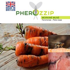 Feromoon porgandikärbestele (Psila rosae) MKDS Pherozzip hind ja info | Hooldusvahendid taimedele | kaup24.ee