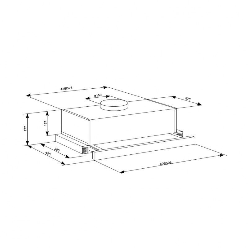 Eleyus Storm 960 60 WH LED цена и информация | Õhupuhastid | kaup24.ee