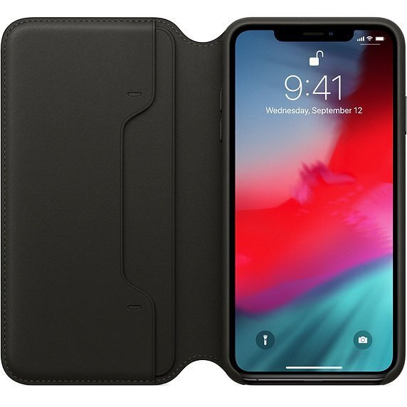 Apple Leather Folio Case MRX22ZM/A Black hind ja info | Telefoni kaaned, ümbrised | kaup24.ee