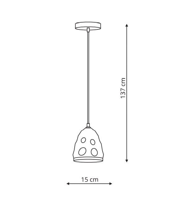 Rippvalgusti Light Prestige Melt hind ja info | Rippvalgustid | kaup24.ee