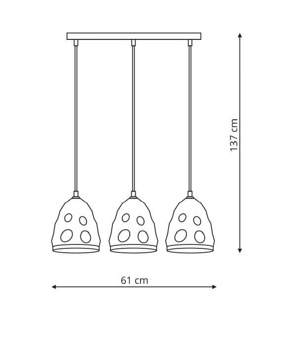 Rippvalgusti Light Prestige Melt hind ja info | Rippvalgustid | kaup24.ee