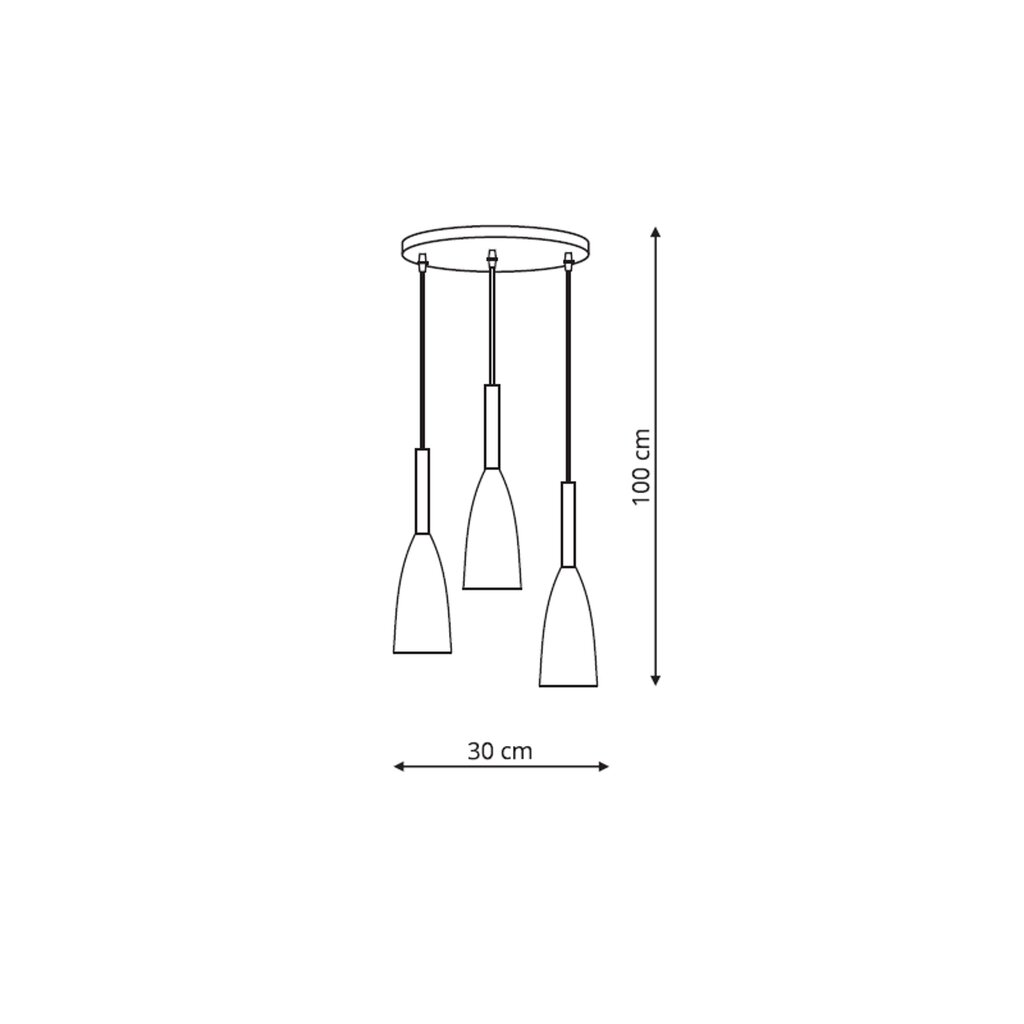 Rippvalgusti Light Prestige Solin White hind ja info | Rippvalgustid | kaup24.ee