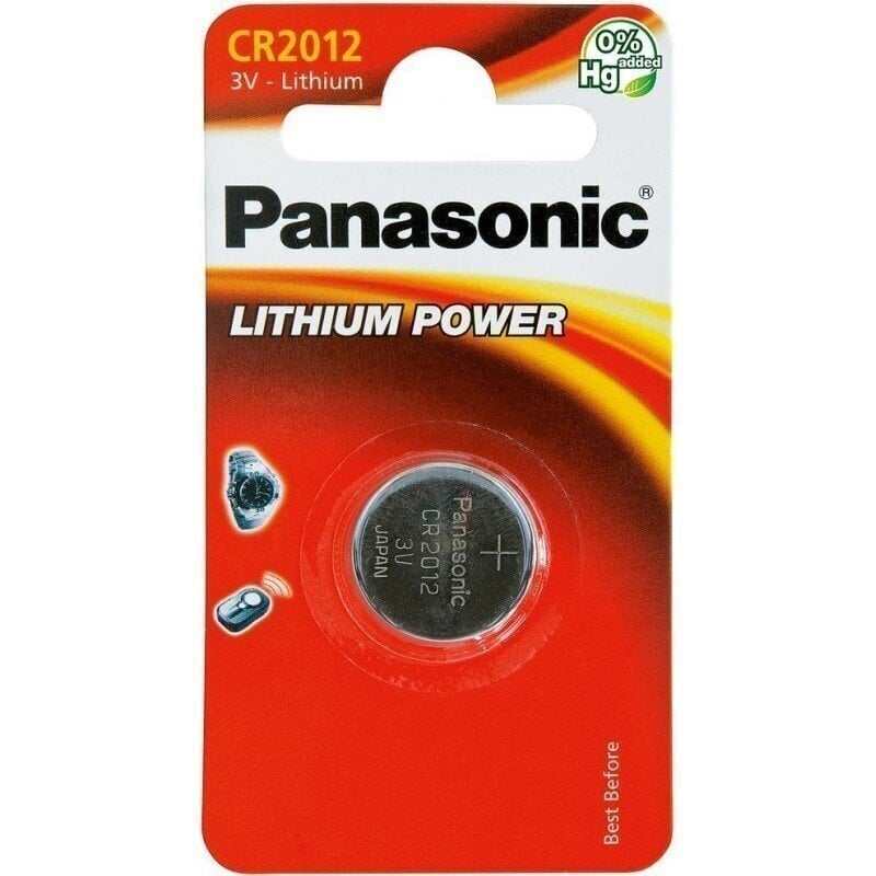 Patareid Panasonic CR2012/1B цена и информация | Patareid | kaup24.ee