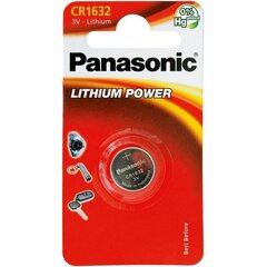 Patareid Panasonic CR1632/1B цена и информация | Батарейки | kaup24.ee