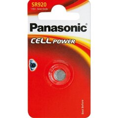 Panasonic батарейка SR920EL/1B цена и информация | Panasonic Сантехника, ремонт, вентиляция | kaup24.ee