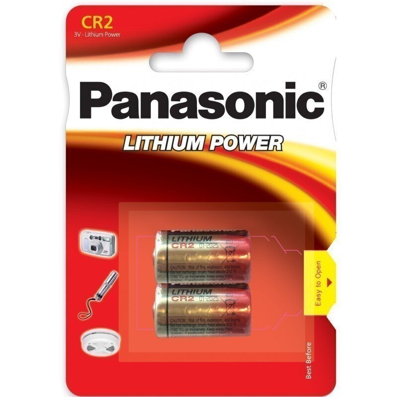 Patareid Panasonic CR-2L/2BP цена и информация | Patareid | kaup24.ee