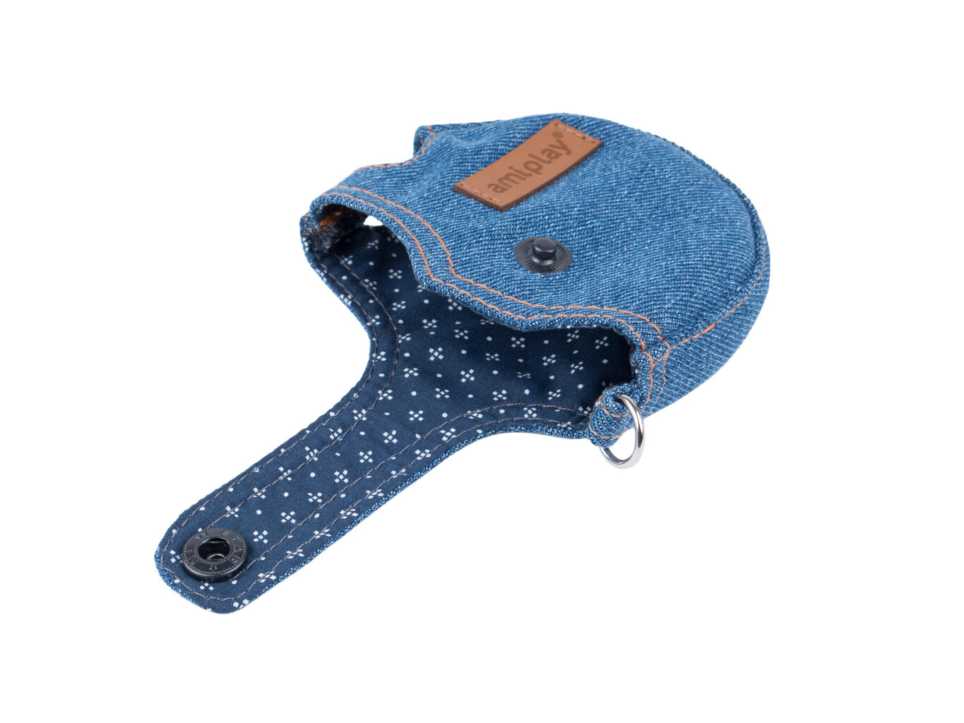 Amiplay Denim Blue jalutusrihma ümbris, M hind ja info | Koerte jalutusrihmad | kaup24.ee