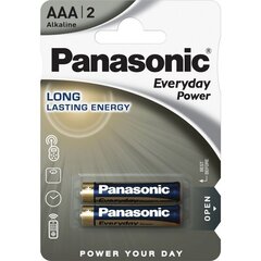 Patareid Panasonic LR03EPS/2B цена и информация | Батарейки | kaup24.ee