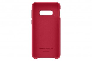 Samsung EF-VG970LRE Original Leather back cover case for Galaxy S10e (G970) Red цена и информация | Чехлы для телефонов | kaup24.ee