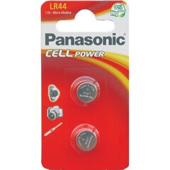 Patareid Panasonic LR44L/2B цена и информация | Батарейки | kaup24.ee