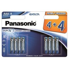 Patareid Panasonic LR03EGE/8B (4+4 tk) hind ja info | Patareid | kaup24.ee