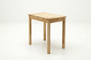 Стол MC Akcent Alfons, 50x70 см, коричневый цена и информация | Кухонные и обеденные столы | kaup24.ee