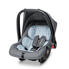 Turvatool Lionelo Noa Plus, 0-13 kg, Grey Scandi hind ja info | Turvatoolid | kaup24.ee