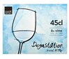 Veiniklaasid DEGUSTATION 450 ml, 6 tk цена и информация | Klaasid, tassid ja kannud | kaup24.ee