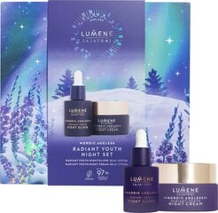 Набор для ухода за лицом Lumene Nordic Ageless Radiant Youth Night: ночной эликсир, 30 мл + ночной крем, 50 мл цена и информация | Кремы для лица | kaup24.ee