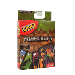 Minecraft UNO lauamängukaardid hind ja info | Lauamängud ja mõistatused | kaup24.ee