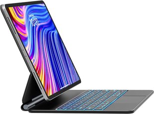 Earto klaviatuuri ümbris iPad Air 13'' (M2, 2024), 7 RGB, magnetiline hind ja info | Tahvelarvuti kaaned ja kotid | kaup24.ee