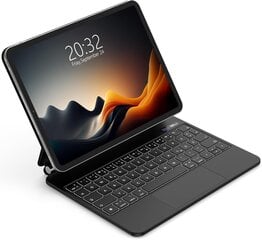 GOOJODOQ A1895 Pro klaviatuuri ümbris iPad Pro 11/iPad Air 5/4 jaoks, must hind ja info | Tahvelarvuti kaaned ja kotid | kaup24.ee