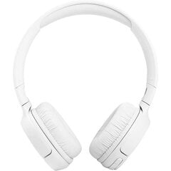 JBL T520BTWHT Tune Pure Bass juhtmevabad Bluetooth-kõrvaklapid – valged цена и информация | Наушники | kaup24.ee