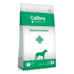 Calibra Veterinary Diet Dog Renal & Cardiac riisiga, 12 kg hind ja info | Kuivtoit koertele | kaup24.ee