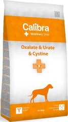 Calibra Veterinary Diet Koer Oxalate&Urate&Cystine riisiga, 12 kg hind ja info | Kuivtoit koertele | kaup24.ee