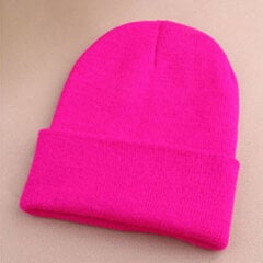 (56-58cm4)2024 Mood 19 värvi Kootud Neoon Naised Beanie Tüdrukud Sügis vabaaja Elastne müts Naiste soojad talvemütsid Unisex Gorros Hombres цена и информация | Женские шапки | kaup24.ee