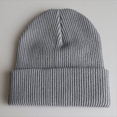 (Üks suurus 06) Uus ühevärviline kootud Unisex Skullies Beanies hoiavad soojas vabaaja mood Elastsus krimpsutav talvemüts Suusamütsi hind ja info | Naiste mütsid ja peapaelad | kaup24.ee