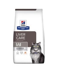 Hill's Prescription Diet Liver Care kanaga, 1.5 kg hind ja info | Kuivtoit kassidele | kaup24.ee