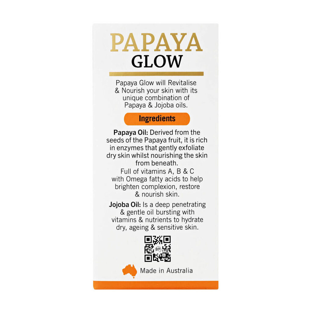 P'ure papaya glow rejuvenating face oil – noorendav näoõli 20ml цена и информация | Näoõlid, seerumid | kaup24.ee