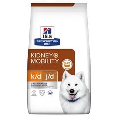 Hill's Prescription Diet Canine k/d + Mobility для взрослых собак, 4 кг цена и информация | Сухой корм для собак | kaup24.ee