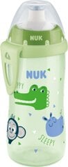 Joogipudel Nuk Active Cup, roheline, 12+ kuud, 300 ml hind ja info | Lutipudelid ja aksessuaarid | kaup24.ee