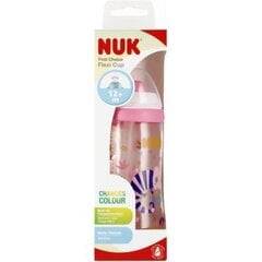 Värvi muutev joogipudel Nuk Flexi Cup, 12+ kuud, 300 ml hind ja info | Lutipudelid ja aksessuaarid | kaup24.ee