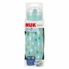 Nuk Mini-Me Flip joogipudel, türkiissinine, 12+ kuud, 450 ml hind ja info | Lutipudelid ja aksessuaarid | kaup24.ee