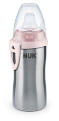 Nuk Active Cup joogipudel, roosa, 12+ kuud, 215 ml hind ja info | Lutipudelid ja aksessuaarid | kaup24.ee