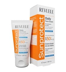 Päikesekaitsekreem näole spf 50+ Revuele Moisture Boost, 50 ml hind ja info | Näokreemid | kaup24.ee