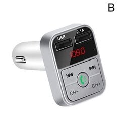 3,1A auto USB-laadija Xiaomi USB-autotelefoni laadija jaoks Kiirlaadimine FM-saatjaga Bluetooth-autokomplekti LED-MP3-mängija цена и информация | USB адапторы для аудиосистем | kaup24.ee