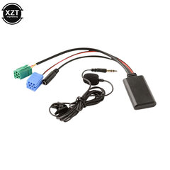 ! Auto Bluetooth 5.0 Aux kaabelmikrofon käed-vabad mobiiltelefoni tasuta kõneadapter Renault Megane 2 värskendusloendi raadio jaoks hind ja info | USB adapterid tehase helisüsteemile | kaup24.ee