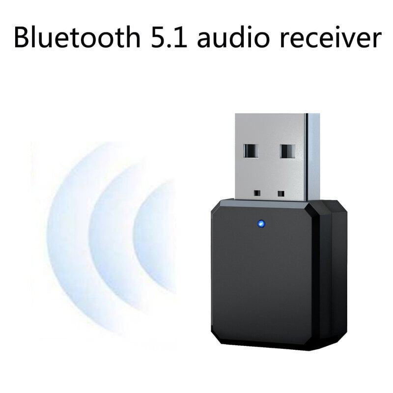 Bluetooth 5.0 autokomplekt juhtmevaba muusika 3,5 mm Aux USB toiteheli vastuvõtja adapter, automaatne Bluetooth stereo autoraadio MP3 arvuti jaoks цена и информация | USB adapterid tehase helisüsteemile | kaup24.ee