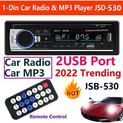 Auto MP3-mängija Bluetooth-adapteriga Multifunktsionaalne keskjuhtimine FM-raadio Auto MP3-mängija Autostereo Tf-kaardi USB-taasesitus hind ja info | USB adapterid tehase helisüsteemile | kaup24.ee