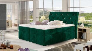 Кровать NORE Balvin, 180x200 см, зеленая цена и информация | Кровати | kaup24.ee