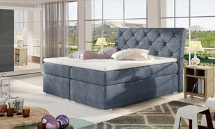 Кровать NORE Balvin, 180x200 см, синяя цена и информация | Кровати | kaup24.ee