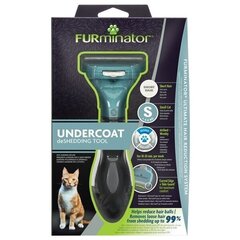 Фурминатор Undercoat deShedding для короткошерстных кошек, S цена и информация | Средства по уходу за животными | kaup24.ee