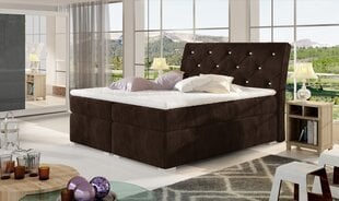Кровать NORE Balvin, 160x200 см, коричневая цена и информация | Кровати | kaup24.ee