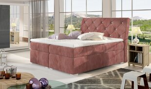 Кровать NORE Balvin, 160x200 см, розовая цена и информация | Кровати | kaup24.ee