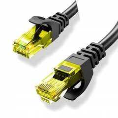 Võrgukaabel u/utp 6 montis rj45 / rj45 15 m must internet цена и информация | Кабели и провода | kaup24.ee