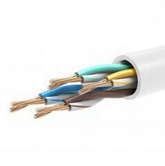 Kaabel ethernet patchcord u/utp 5e rj45 / rj45 1 m valge internet цена и информация | Кабели и провода | kaup24.ee