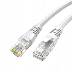 Kaabel ethernet patchcord u/utp 5e rj45 / rj45 30 m valge internet hind ja info | Kaablid ja juhtmed | kaup24.ee