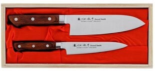 Satake Kotori 2 universaalse + Santoku noa komplekt цена и информация | Ножи и аксессуары для них | kaup24.ee