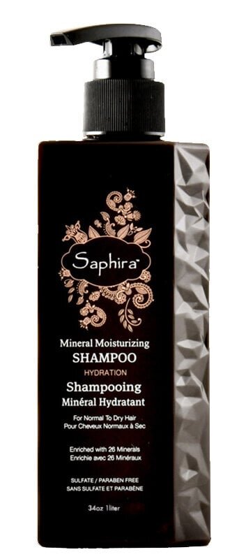 Niisutav šampoon koos Surnumere mineraalide ja puhta keratiini ekstraktiga Saphira Keratin Moisturizing Shampoo 1000 ml цена и информация | Šampoonid | kaup24.ee